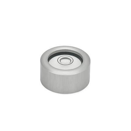 Otto Ganter Bull Eye Level for Surface Mounting, GN 2279